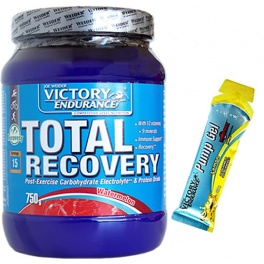 Pack Victory Endurance Total Recovery 750 gr + Pump Gel Limon 1 gel x 42 gr Pack Victory Endurance Total Recovery 750 gr + Pump Gel Limon 1 gel x 42 gr