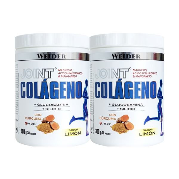 Pack 2 Weider Joint Colageno + Glucosamina + Silicio 300 gr