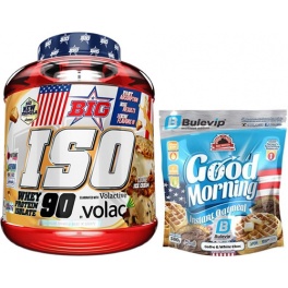 Pack BIG ISO 90% CFM Whey Isolate 1,8 Kg + Max Protein Harina de Avena Good Morning Edicion Limitada Bulevip 500 gr Pack BIG ISO 90% CFM Whey Isolate 1,8 Kg + Max Protein Harina de Avena Good Morning Edicion Limitada Bulevip 500 gr