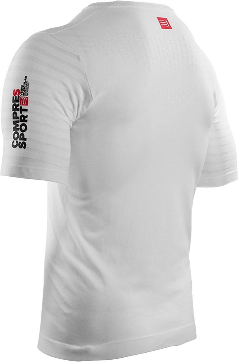 Compressport Camiseta de Entrenamiento Training Tshirt Swim Bike Run 2017 Blanco Compressport Camiseta de Entrenamiento Training Tshirt Swim Bike Run 2017 Blanco