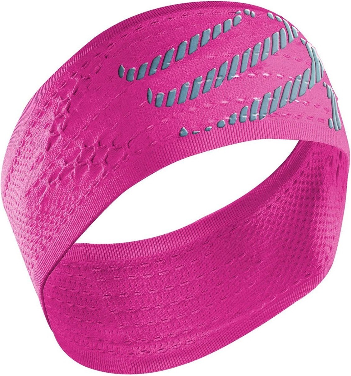 Compressport Cinta Headband ON/OFF Fluo Rosa Compressport Cinta Headband ON/OFF Fluo Rosa
