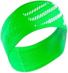 Compressport Cinta Headband ON/OFF Fluo Verde Compressport Cinta Headband ON/OFF Fluo Verde