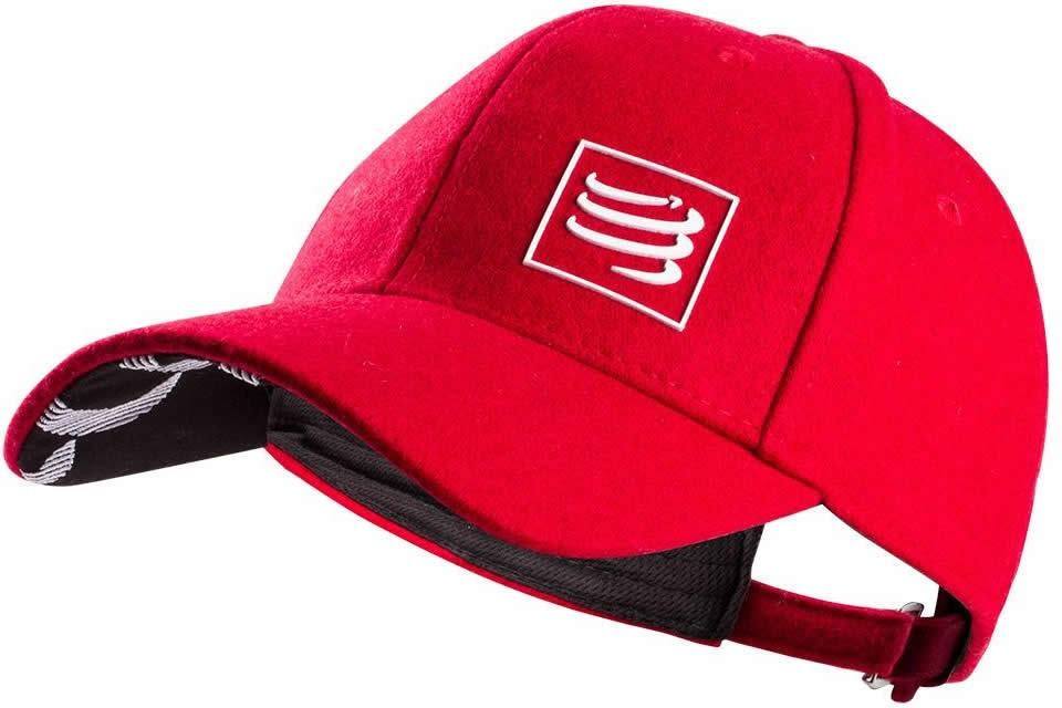 Compressport Gorra Wool Cap Roja Compressport Gorra Wool Cap Roja