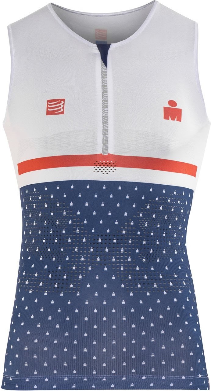 Compressport Tank Top TR3 Ironman 2017 Azul Compressport Tank Top TR3 Ironman 2017 Azul