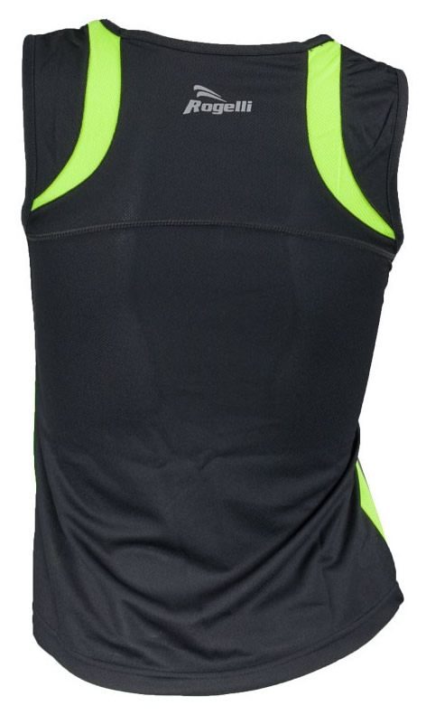 Rogelli Camiseta Mujer sin Mangas Alton Negro - Fluor Rogelli Camiseta Mujer sin Mangas Alton Negro - Fluor