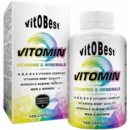 VitOBest VitoMin 100 capsulas - Vitaminas y Minerales