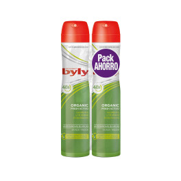 Byly Organic Extra Fresh Deodorant Vaporizador Lote 2 Piezas Unisex