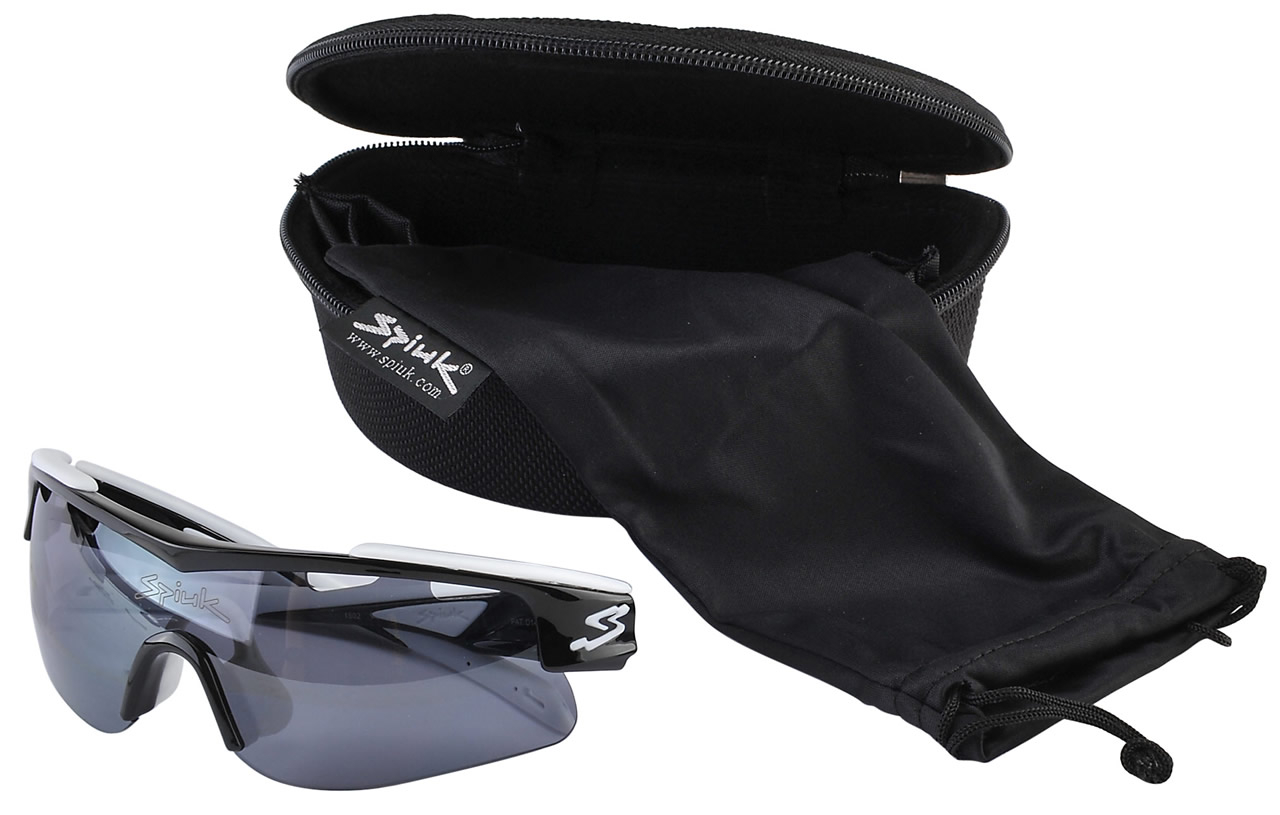 Spiuk Sportline Gafas Arqus Negro - Blanco Lente Flash Humo Spiuk Sportline Gafas Arqus Negro - Blanco Lente Flash Humo