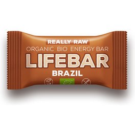 Lifefood Lifebar Mini Nueces De Brasil Bio 25 Gr