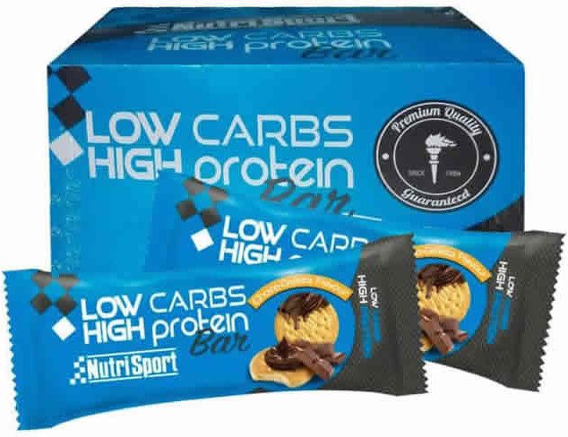 Nutrisport Low Carbs High Protein Bar 16 barritas x 60 gr Nutrisport Low Carbs High Protein Bar 16 barritas x 60 gr