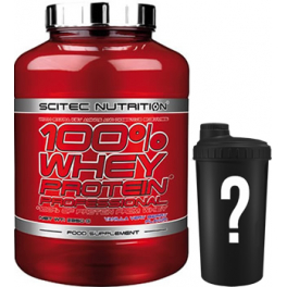 Pack Scitec Nutrition 100% Whey protein Professional 2,35 kg + Shaker Mezclador Variado Pack Scitec Nutrition 100% Whey protein Professional 2,35 kg + Shaker Mezclador Variado