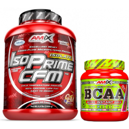 Pack Amix IsoPrime CFM Isolate 2 kg + BCAA Micro Instant Juice 300 gr Pack Amix IsoPrime CFM Isolate 2 kg + BCAA Micro Instant Juice 300 gr