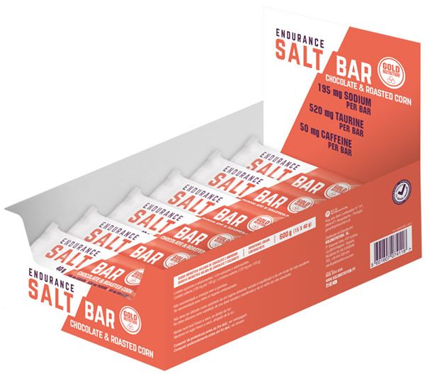 Gold Nutrition Endurance Salt Bar - Barrita Proteica 15 barritas x 40 gr Gold Nutrition Endurance Salt Bar - Barrita Proteica 15 barritas x 40 gr