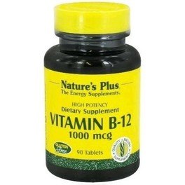 Natures Plus Vitamina B12 1000 Mcg 90 Comp