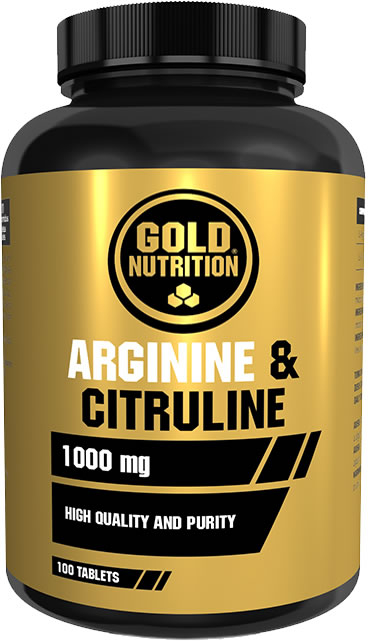 Gold Nutrition L-Arginina & Citrulina 1000 mg 100 comp Gold Nutrition L-Arginina & Citrulina 1000 mg 100 comp