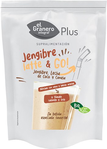 El Granero Integral Jengibre Latte & Go Bio 150 gr El Granero Integral Jengibre Latte & Go Bio 150 gr