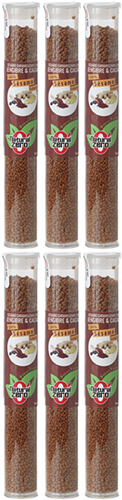 Natural Zero Semillas Sesamo - Jengibre y Cacao 6 stick x 70 gr Natural Zero Semillas Sesamo - Jengibre y Cacao 6 stick x 70 gr