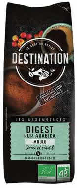 Destination Cafe Molido Didestivo 100% Arabica Bio 250 gr Destination Cafe Molido Didestivo 100% Arabica Bio 250 gr
