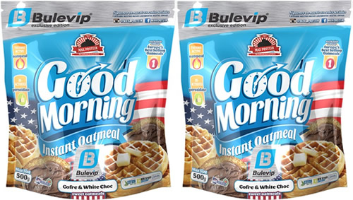 Pack Max Protein Harina de Avena - Instant Oatmeal Good Morning Edicion Limitada Bulevip 2 und x 500 gr Pack Max Protein Harina de Avena - Instant Oatmeal Good Morning Edicion Limitada Bulevip 2 und x 500 gr