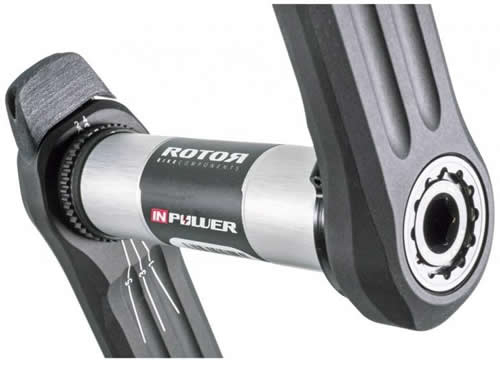 Rotor Bielas Carretera Inpower Direct Mount 172.5 mm Negro Plata Rotor Bielas Carretera Inpower Direct Mount 172.5 mm Negro Plata