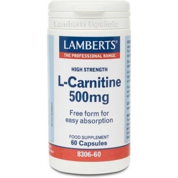 Lamberts Acetyl L-carnitine 500mg 60cáps