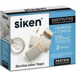 Siken Sustitutivo Barritas de Yogur 8 barritas x 40 gr