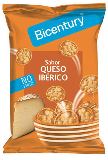Bicentury Mini Tortitas Sabor Queso Iberico 70 gr Bicentury Mini Tortitas Sabor Queso Iberico 70 gr