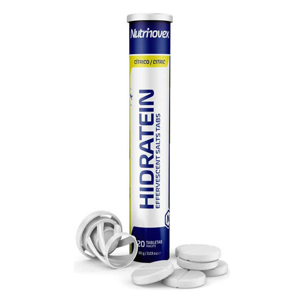 Nutrinovex Hidratein Effervescent Salts 8 Tubos x 20 Tabletas