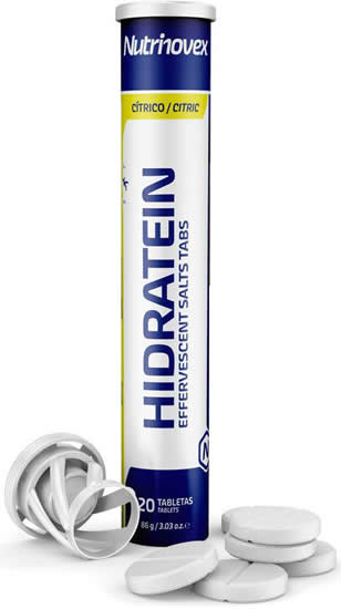 Nutrinovex Hidratein Effervescent Salts 1 tubo x 20 tabl Nutrinovex Hidratein Effervescent Salts 1 tubo x 20 tabl