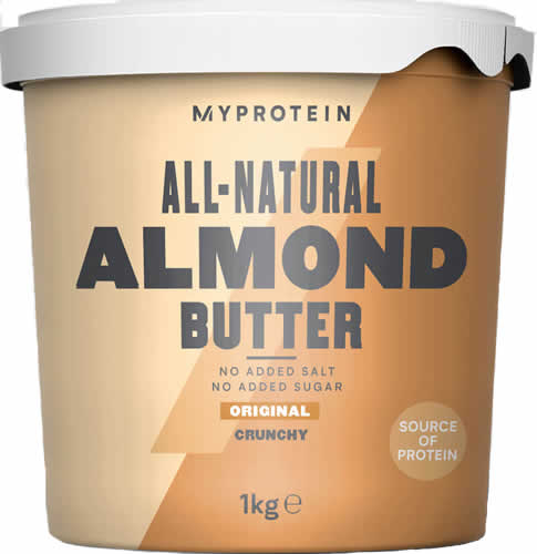 Myprotein Almond Butter - Mantequilla de Almendras 1 kg Myprotein Almond Butter - Mantequilla de Almendras 1 kg