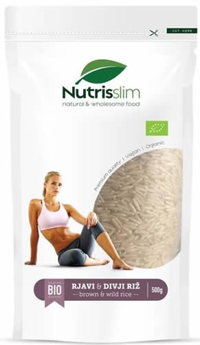 Nutrisslim Nature´s Finest Arroz Integral y Salvaje 500 gr Nutrisslim Nature´s Finest Arroz Integral y Salvaje 500 gr
