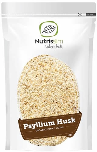 Nutrisslim Nature´s Finest Bio Psyllium Husk Powder 100 gr Nutrisslim Nature´s Finest Bio Psyllium Husk Powder 100 gr