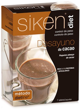 Siken Diet Desayuno de Cacao 7 sobres Siken Diet Desayuno de Cacao 7 sobres