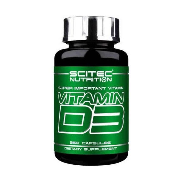 Scitec Nutrition Vitamina D3 250 cápsulas