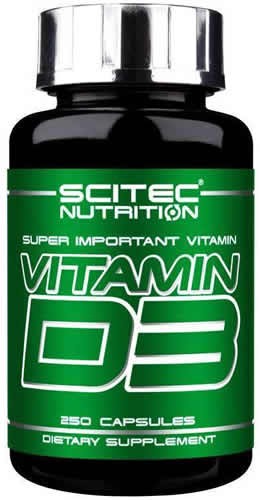 Scitec Nutrition Vitamin D3 250 caps Scitec Nutrition Vitamin D3 250 caps