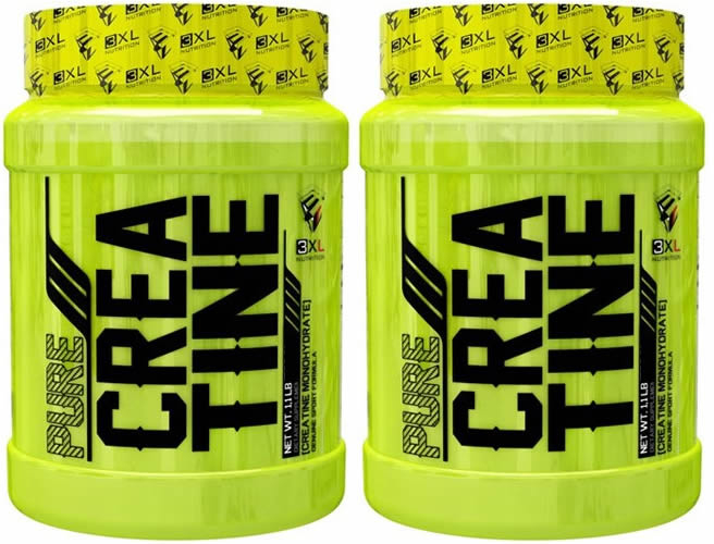 Pack 3XL Pure Creatina Monohydrate Formato Exclusivo 2 botes x 300 gr Pack 3XL Pure Creatina Monohydrate Formato Exclusivo 2 botes x 300 gr