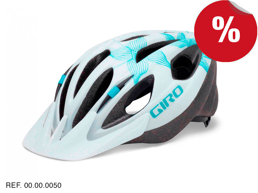 Giro Skyline White/turquoise Tech Flowers Giro Skyline White/turquoise Tech Flowers