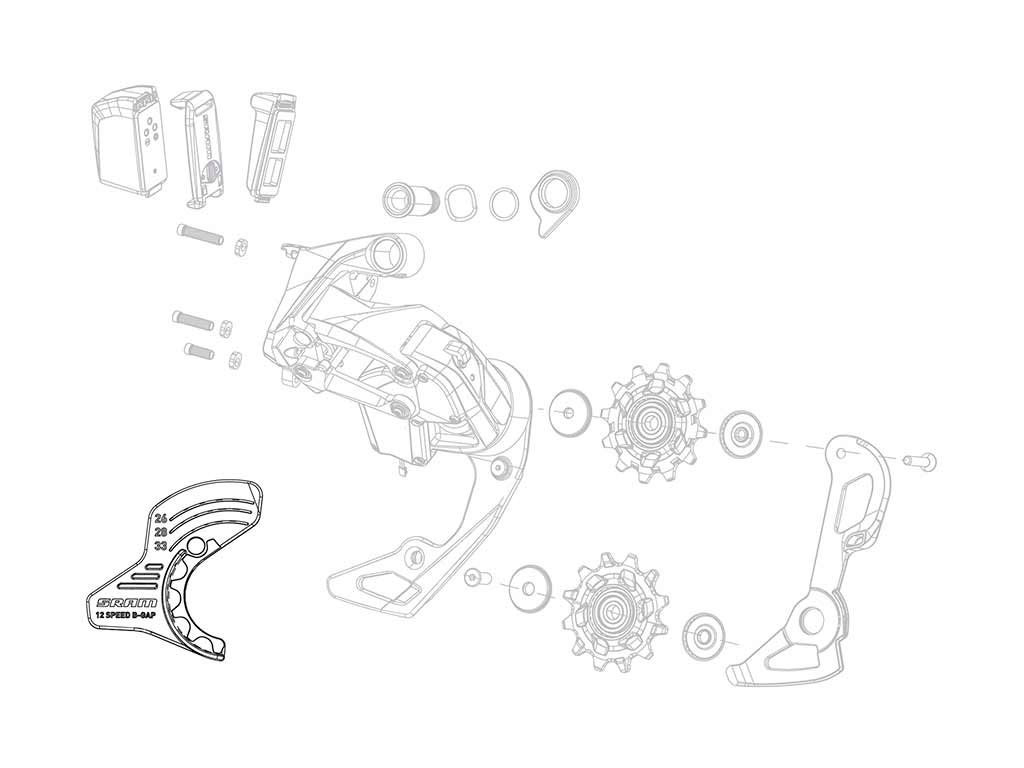 Sram Rec Herramienta Ajuste Cambio Etap Axs Sram Rec Herramienta Ajuste Cambio Etap Axs
