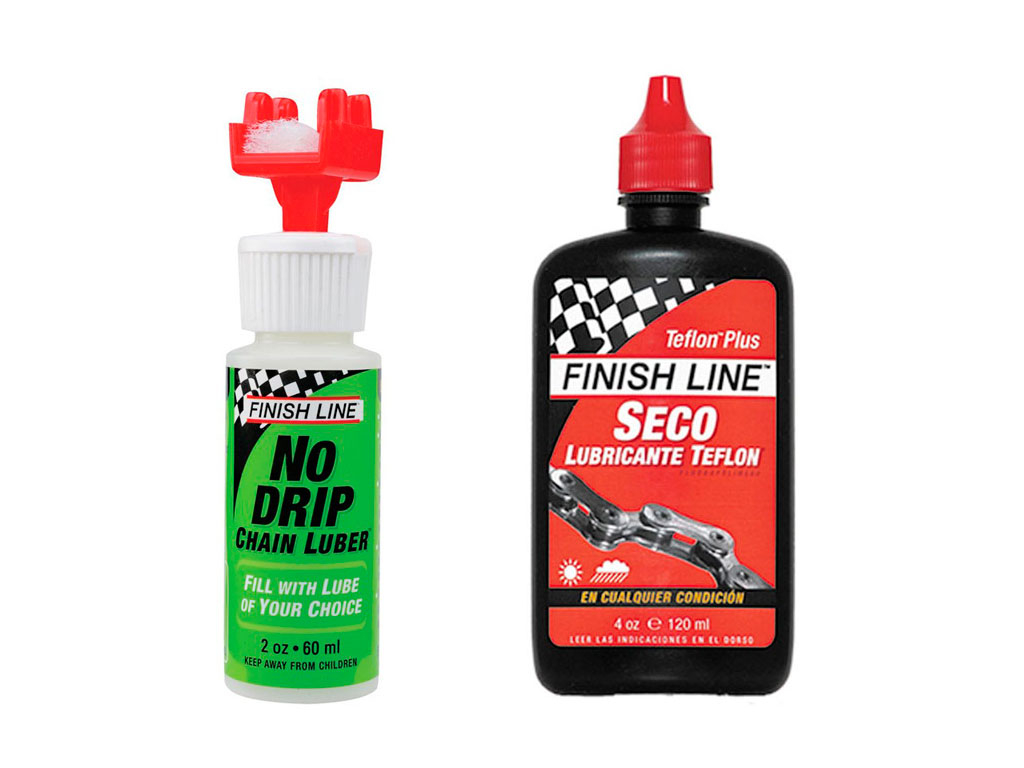 Finish Line Combo No Drip Lubricante Cadena + Lubricante Seco Finish Line Combo No Drip Lubricante Cadena + Lubricante Seco