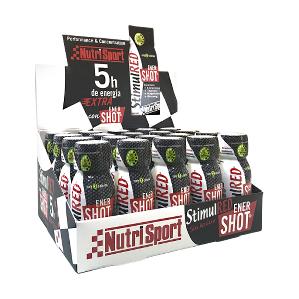 Nutrisport Stimul Red Ener Shot 20 frascos x 60 ml