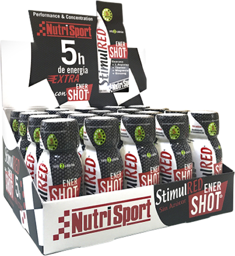 Nutrisport Stimul Red Ener Shot 20 botellitas x 60 ml Nutrisport Stimul Red Ener Shot 20 botellitas x 60 ml