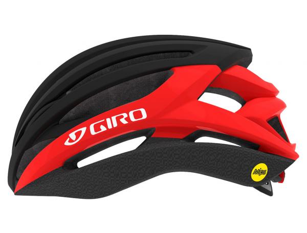 Giro Syntax Mips fosco preto/vermelho L - Capacete de ciclismo
