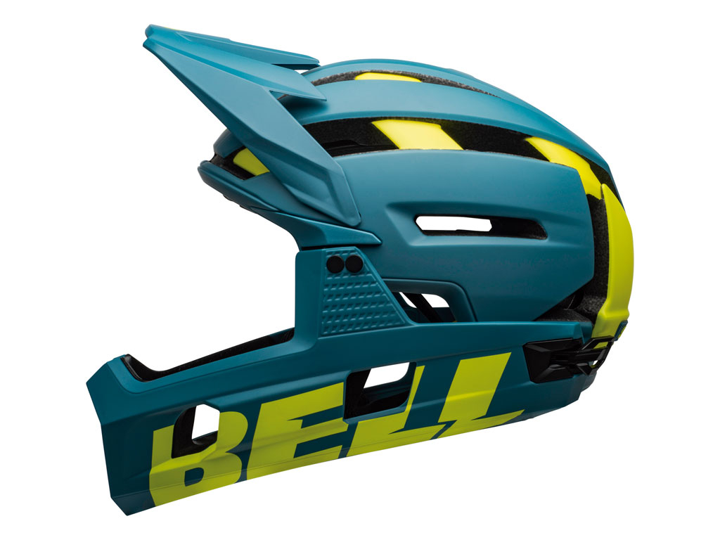 Bell Super Air R Mips 2020 Gloss Blue/hiviz S Bell Super Air R Mips 2020 Gloss Blue/hiviz S
