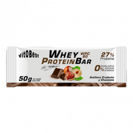 VitOBest Whey Protein Bar Torreblanca 1 barrita x 50 gr