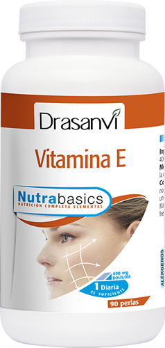 Drasanvi Nutrabasics Vitamina E 90 perlas Drasanvi Nutrabasics Vitamina E 90 perlas