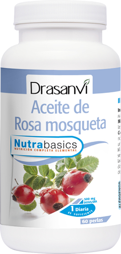 Drasanvi Nutrabasics Rosa Mosqueta 500 mg 60 perlas Drasanvi Nutrabasics Rosa Mosqueta 500 mg 60 perlas