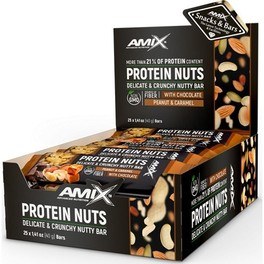 Amix Protein Nuts Bar 25 Barritas x 40 Gr