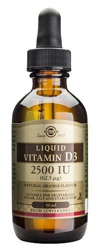 Solgar Vitamina D3 2500 UI 62,5 mcg 59 ml Solgar Vitamina D3 2500 UI 62,5 mcg 59 ml