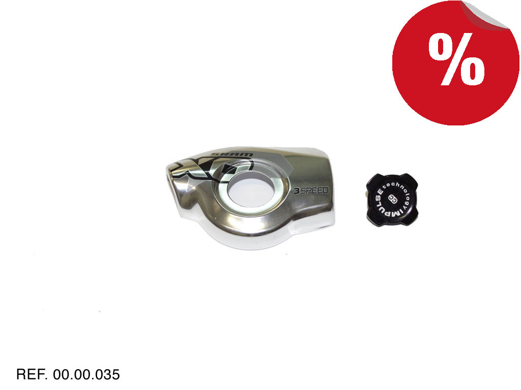 Sram Rec Tapa Mando X0 Izqu. 2012 3v (kit Plata) Sram Rec Tapa Mando X0 Izqu. 2012 3v (kit Plata)