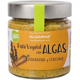 Algamar Pate Vegetal Con Algas, Zanahoria Y Curcuma 180g